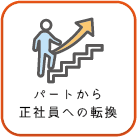 パートから正社員への転換